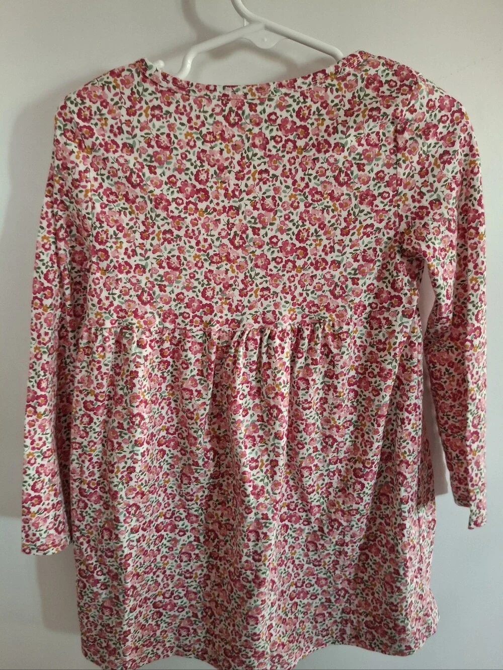 Carter's Multi-Color Floral Long-Sleeve Toddler Top